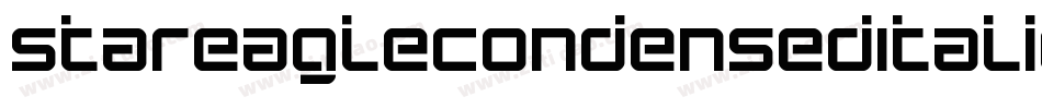 StarEagleCondensedItalic-l6WD字体转换