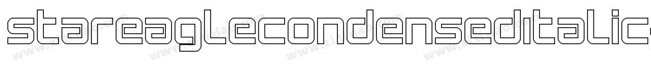 StarEagleCondensedItalic-l6WD字体转换
