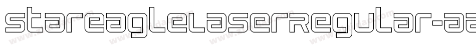 StarEagleLaserRegular-AazD字体转换 StarEagleLaserRegular-AazD字体转换