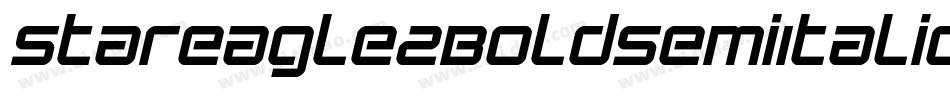 StarEagle2BoldSemiItalic-y6Ze字体转换