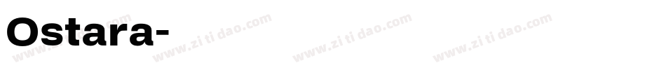 Ostara字体转换