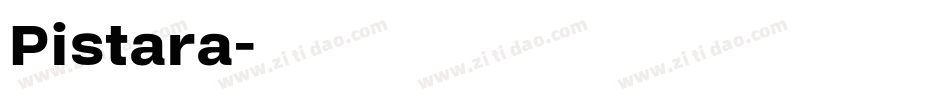 Pistara字体转换