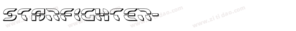Starfighter字体转换