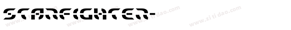Starfighter字体转换