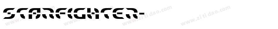 Starfighter字体转换