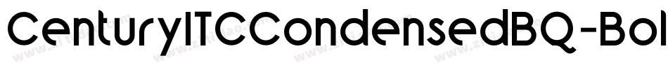 CenturyITCCondensedBQ-Bold字体转换