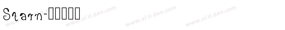 Starn字体转换