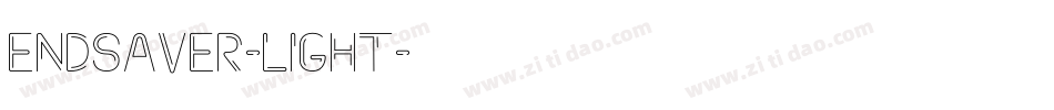 Endsaver-Light字体转换 Endsaver-Light字体转换