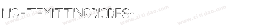LightEmittingDiodes字体转换 LightEmittingDiodes字体转换