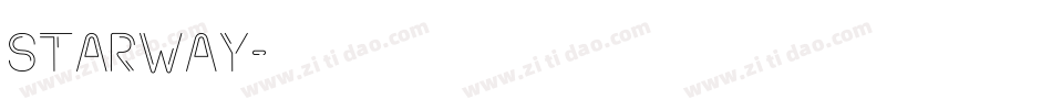 Starway字体转换