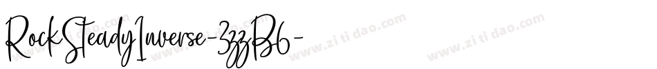 RockSteadyInverse-3zzB6字体转换