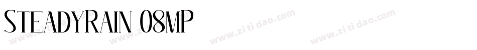 SteadyRain-O8mP字体转换
