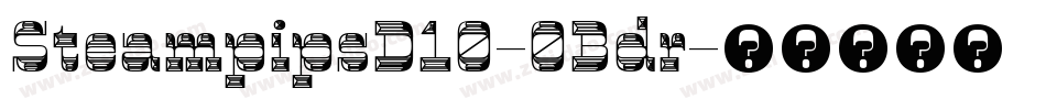 SteampipsD10-0Bdr字体转换