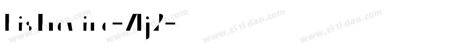 Bistrowine-Ylj2字体转换