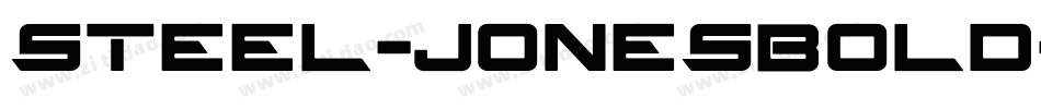 Steel-JonesBold字体转换