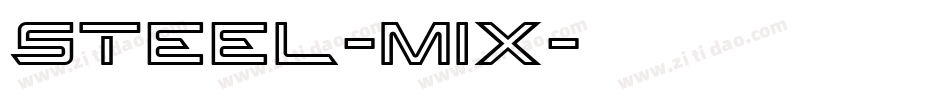 Steel-Mix字体转换