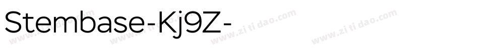 Stembase-Kj9Z字体转换