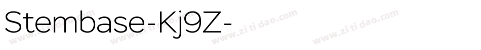 Stembase-Kj9Z字体转换