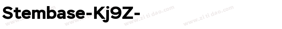 Stembase-Kj9Z字体转换