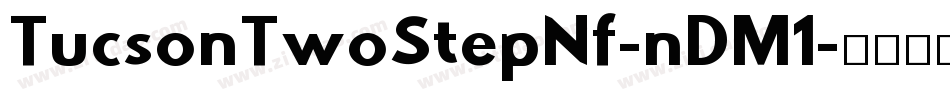 TucsonTwoStepNf-nDM1字体转换