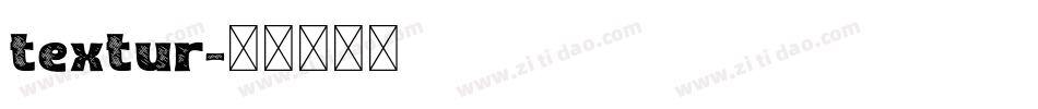 textur字体转换