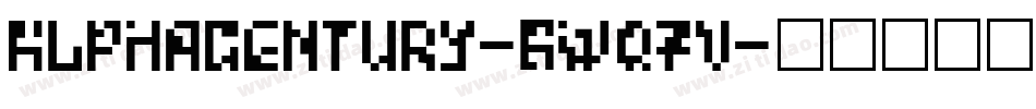 AlphaCentury-BWq7V字体转换