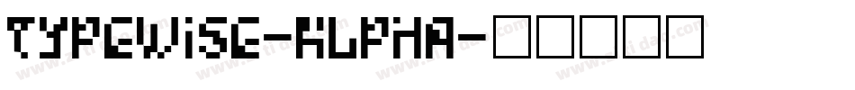 Typewise-Alpha字体转换