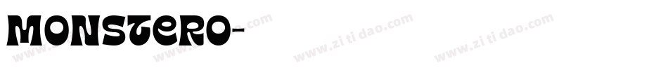 Monstero字体转换