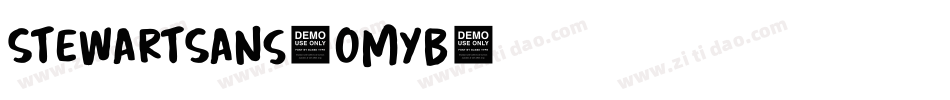 StewartSans-oMyB字体转换