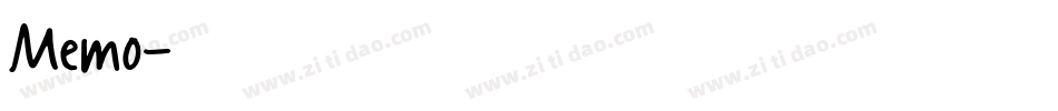 Memo字体转换