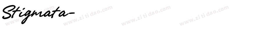 Stigmata字体转换