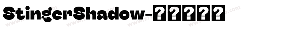 StingerShadow字体转换