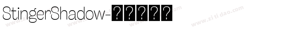 StingerShadow字体转换