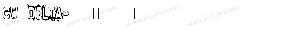 CW_DELTA字体转换