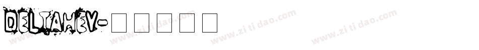 DELTAHEY字体转换