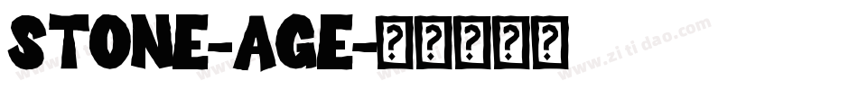 Stone-Age字体转换