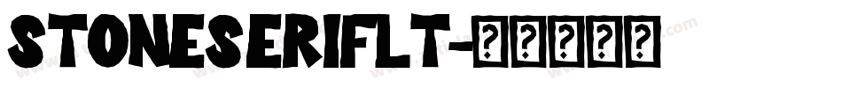 StoneSerifLT字体转换