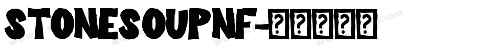 StoneSoupNF字体转换