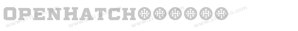 OpenHatch字体转换