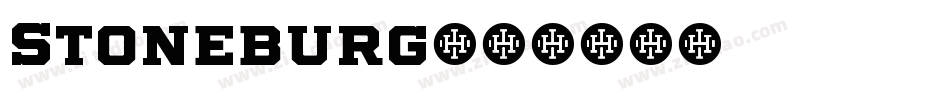 Stoneburg字体转换