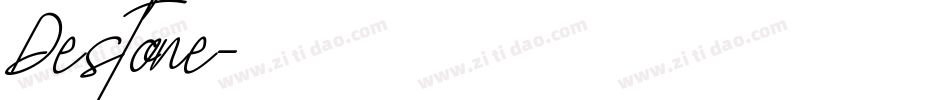 Destone字体转换