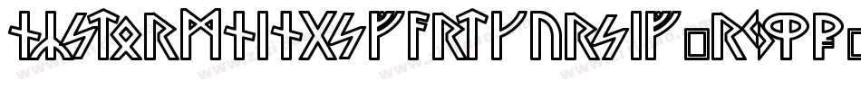 NyStormningSvartKursiv-rJ07字体转换