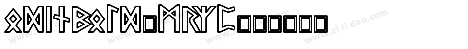 OdinBold-MRzP字体转换