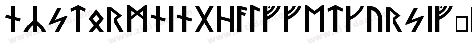 NyStormningHalvfetKursiv-BAdx字体转换
