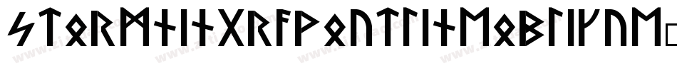 StormningRawOutlineOblique-1M3e字体转换