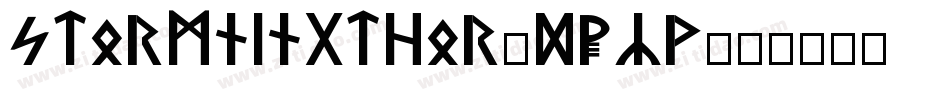 StormningThor-D8yW字体转换