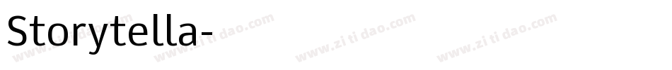 Storytella字体转换