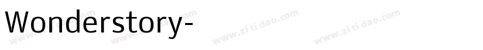 Wonderstory字体转换