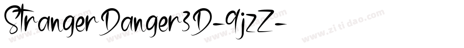StrangerDanger3D-9jzZ字体转换