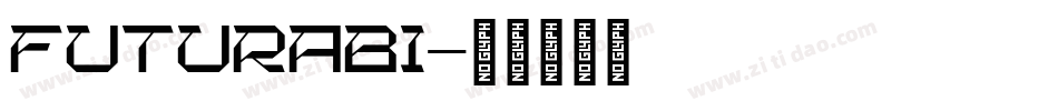 FUTURABI字体转换